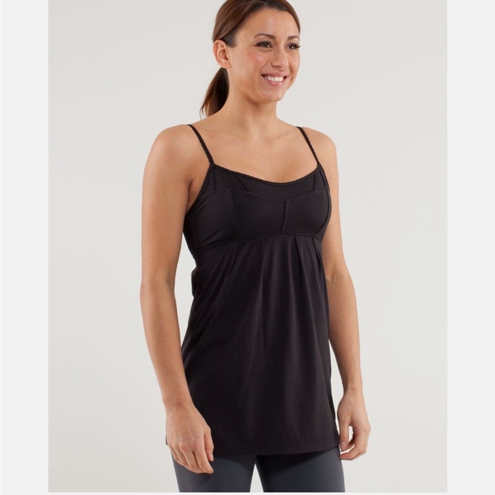 Lululemon Debut Tank Top Drawstring Hem
